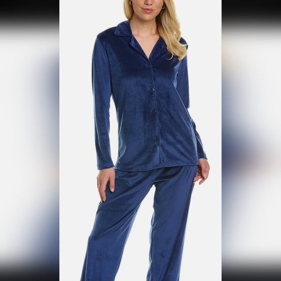 Intimates 2 PC MEL Sleep / Lounge  Velour Set  Size:Large - Picture 1 of 9